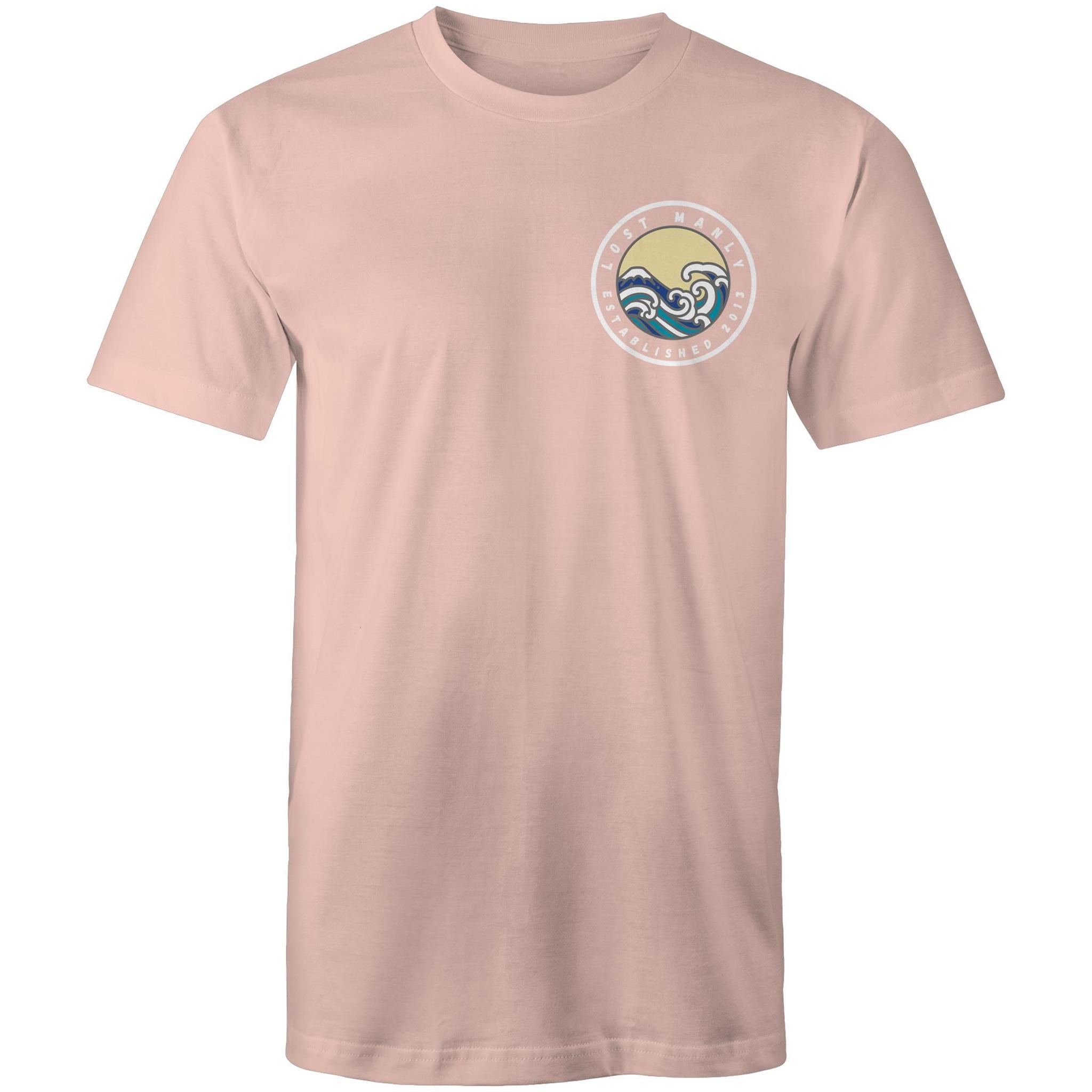 Lost Manly Northern Beaches Sydney Australia Printed Logo T-Shirt Ogo Merch