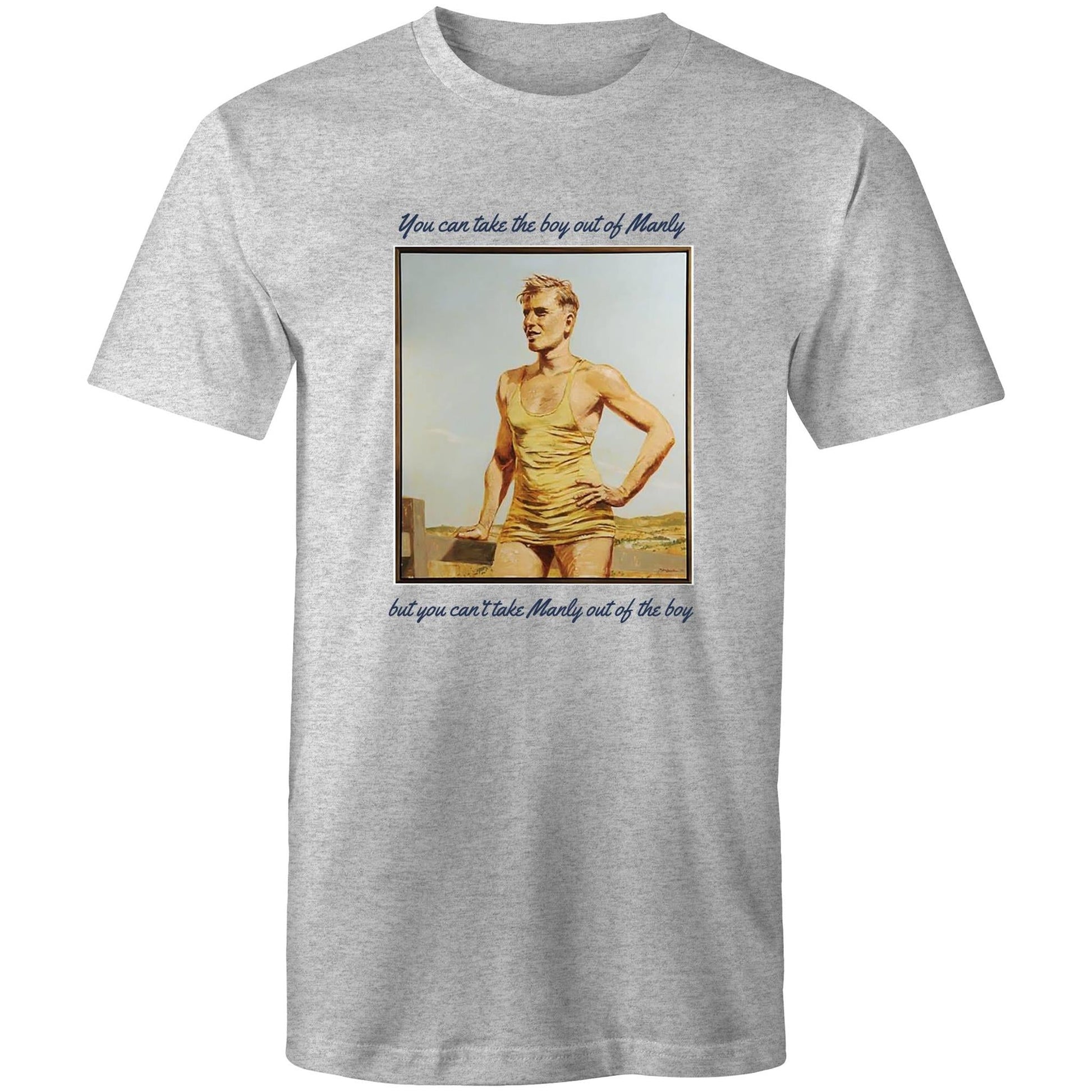 T-Shirt Vintage Print You can take me out of Manly 