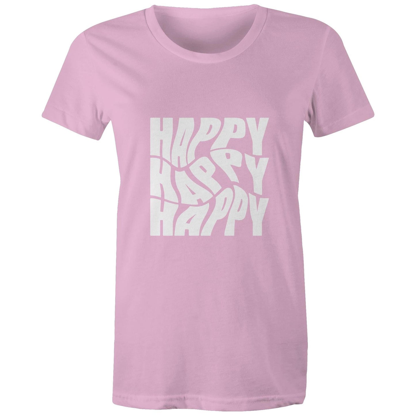 Women's Maple Tee Happy 