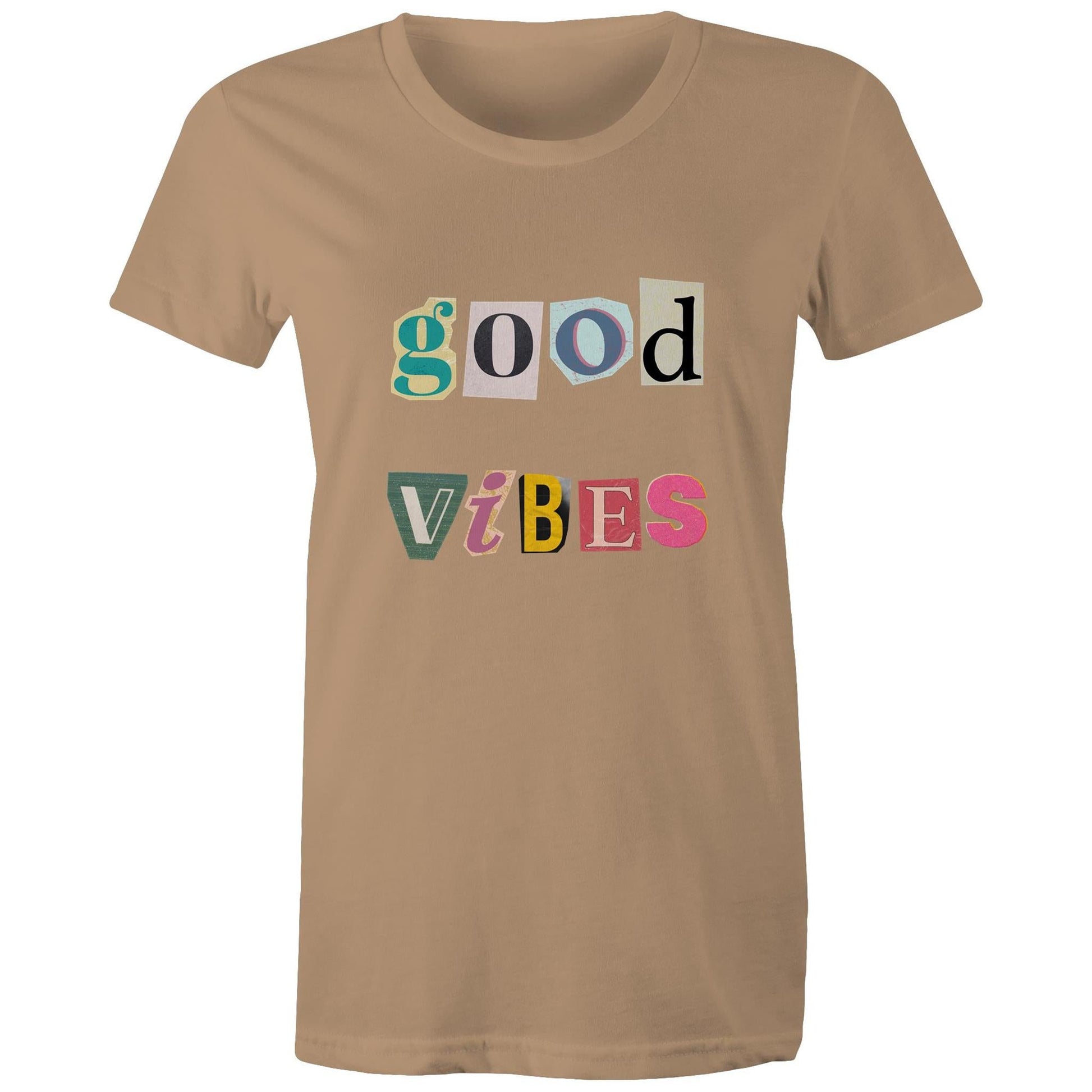 Women's Maple Tee Good Vibes 