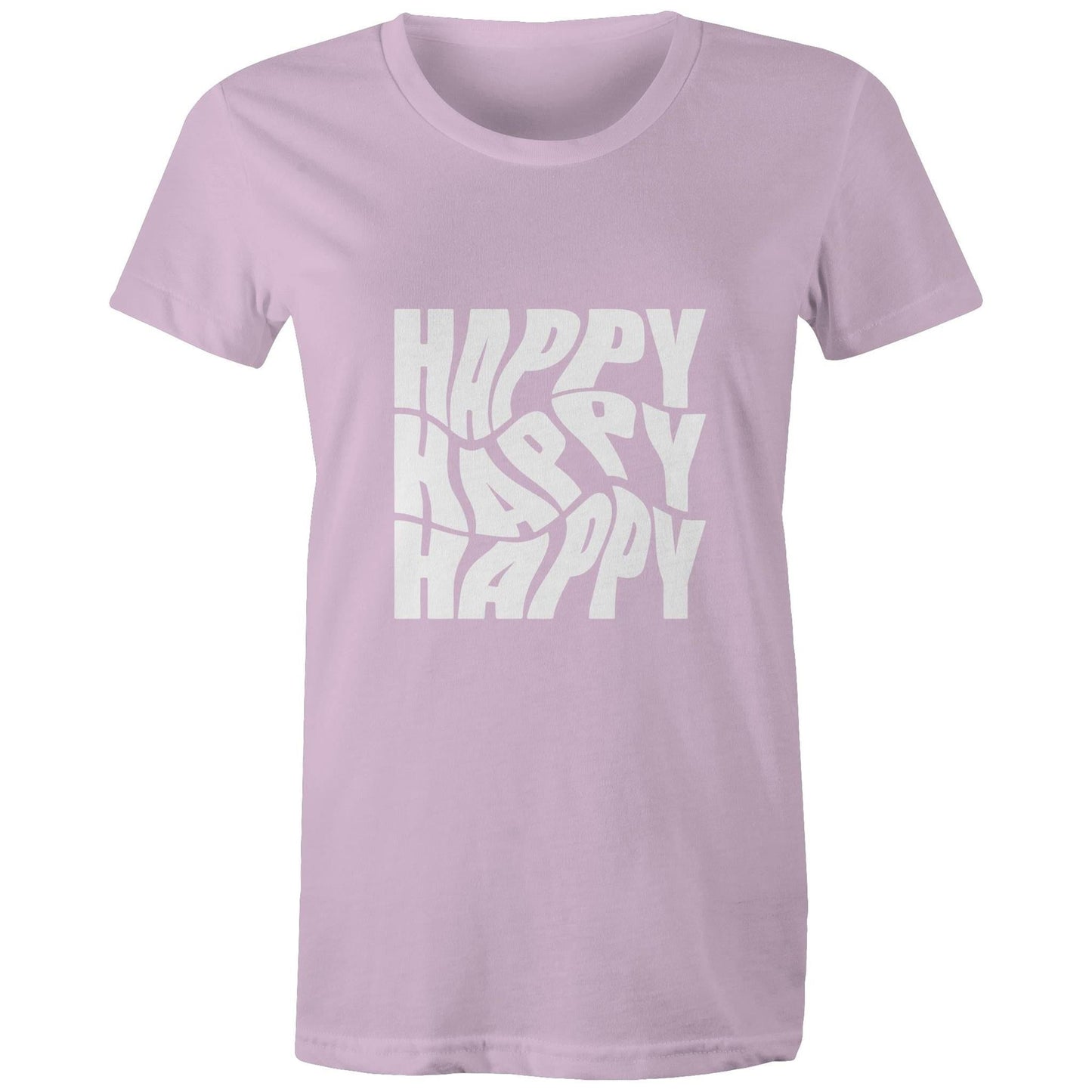 Women's Maple Tee Happy 