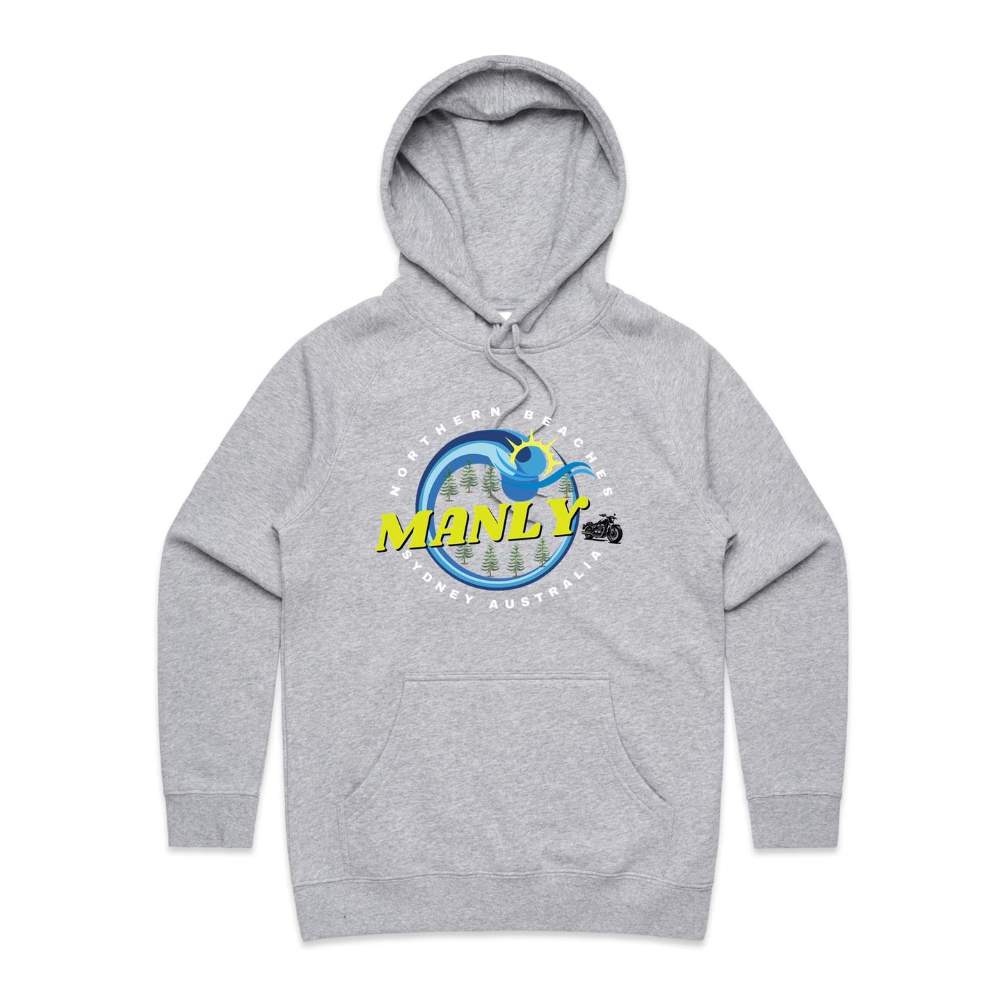 Lost Manly custom logo The Manly Barry AS Colour - Women's Supply Hood - Lost Manly Shop