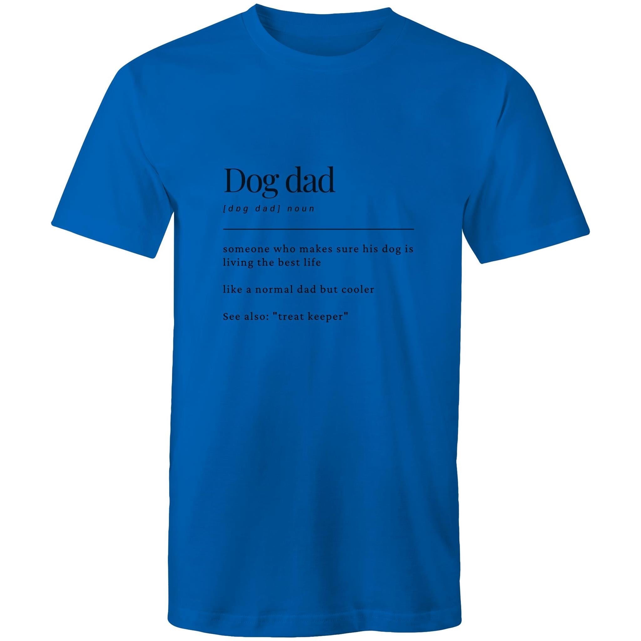 Mens T-Shirt Dog Dad 