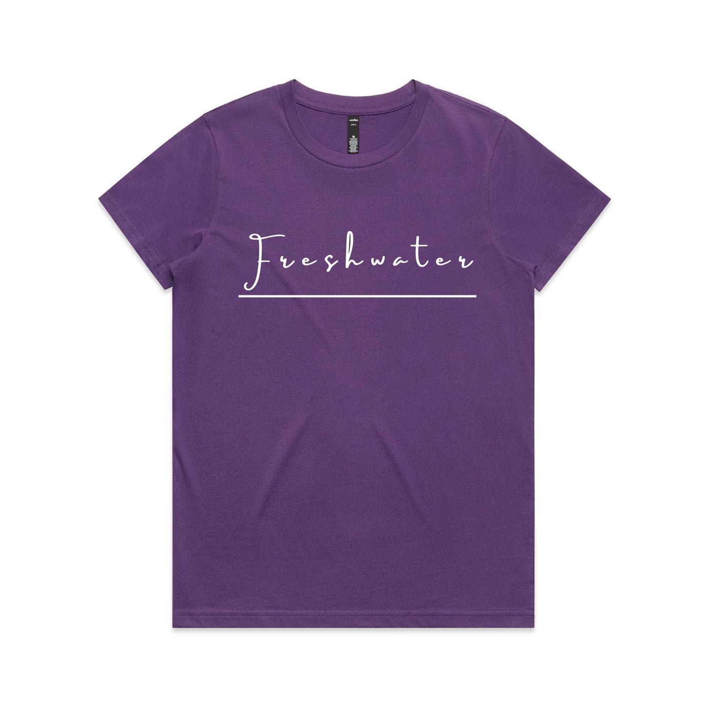 Lost Manly Custom Freshwater Beach Logo Edition AS Colour Women's Maple Tee - Lost Manly Shop