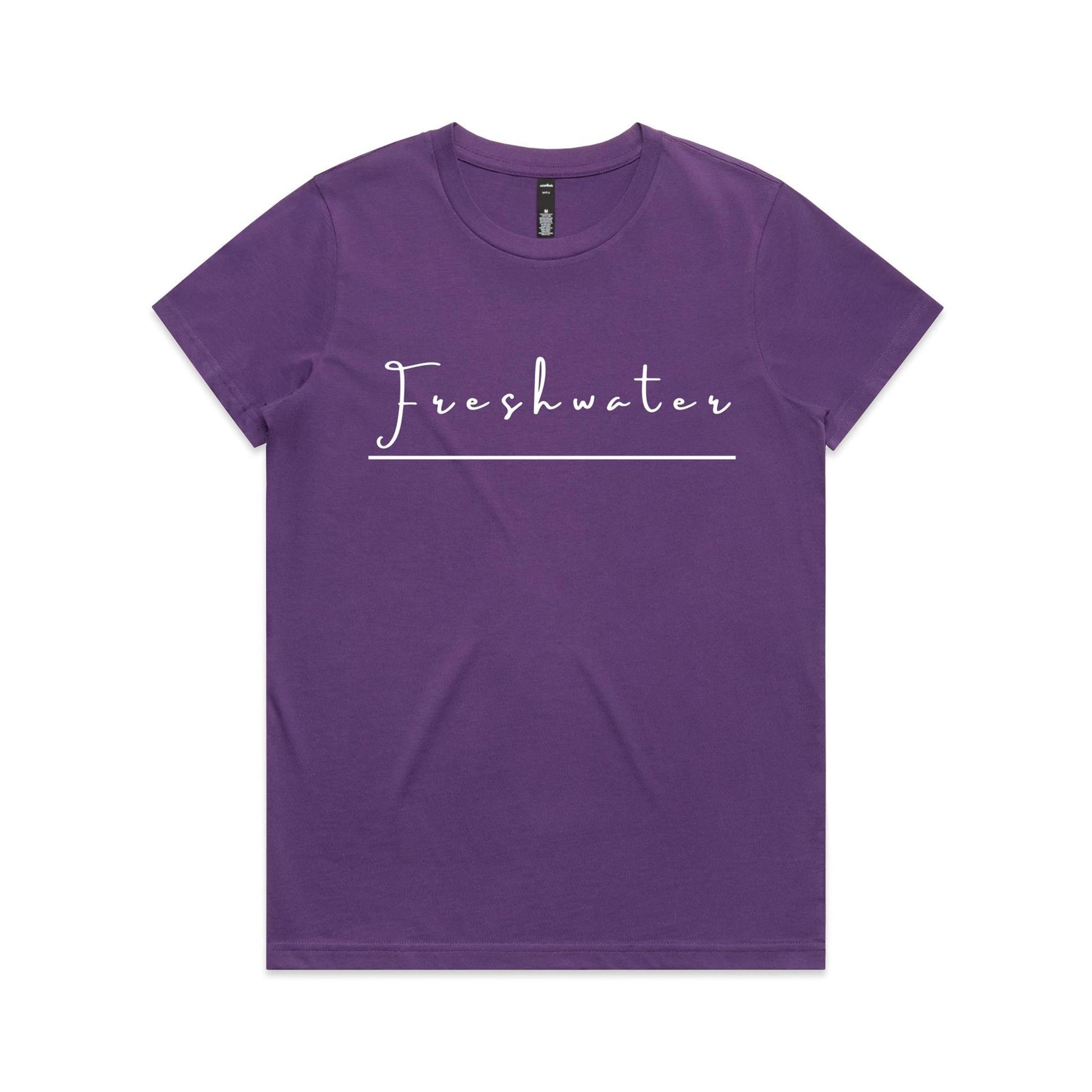 Lost Manly Custom Freshwater Beach Logo Edition AS Colour Women's Maple Tee - Lost Manly Shop