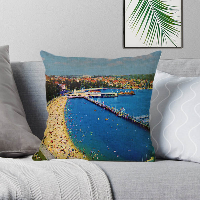 Northern Beaches History and Heritage - unique custom made storytelling cushion covers