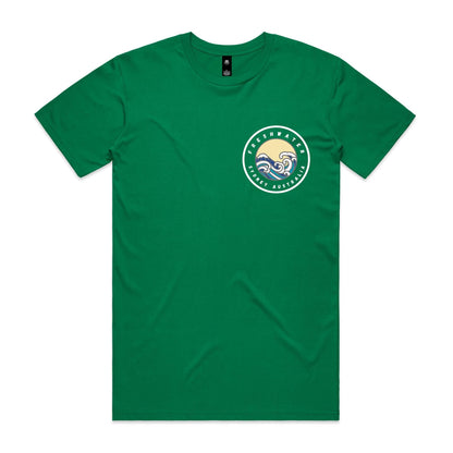 Freshwater Sydney Australia Double Logo Collection Comfy Cotton Tee - Lost Manly Shop