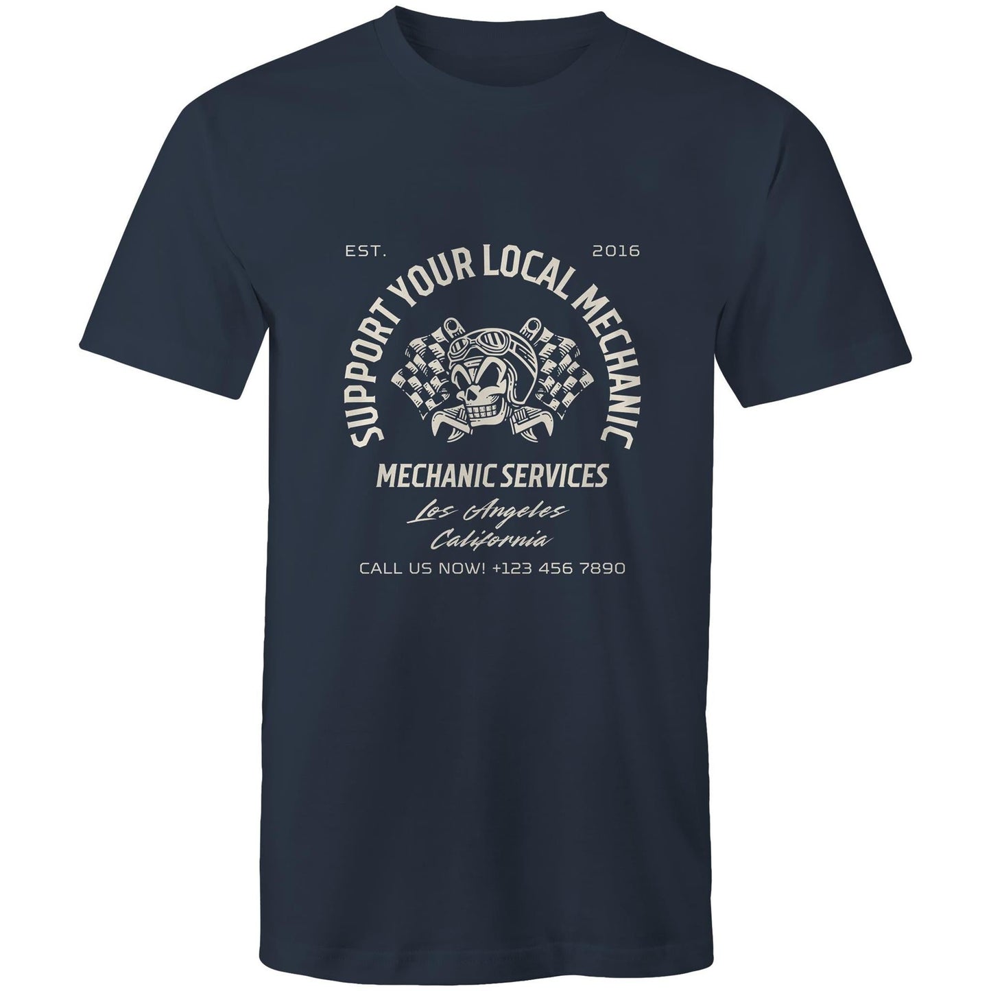 T-Shirt Support your Local Mechanic 