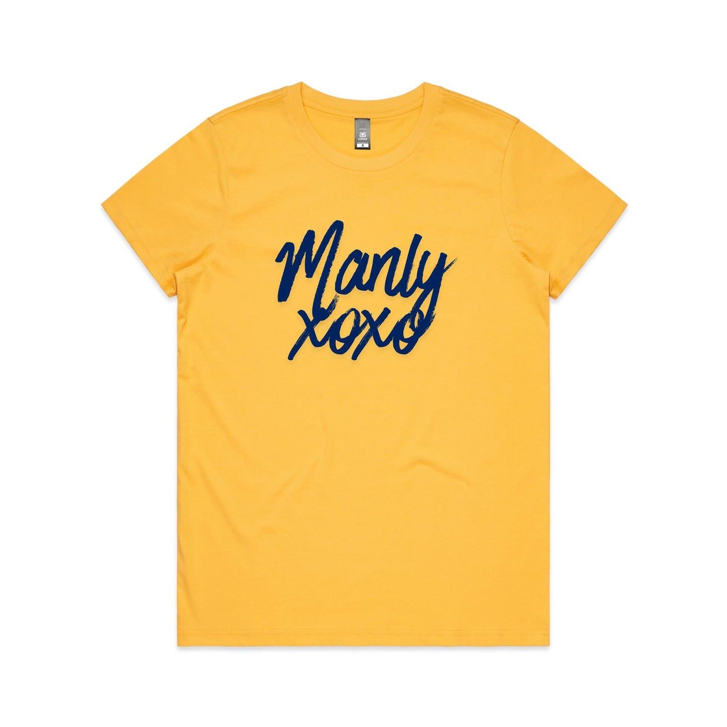 Lost Manly Custom Logo Manly xoxo Edition AS Colour Women's Maple Tee - Lost Manly Shop