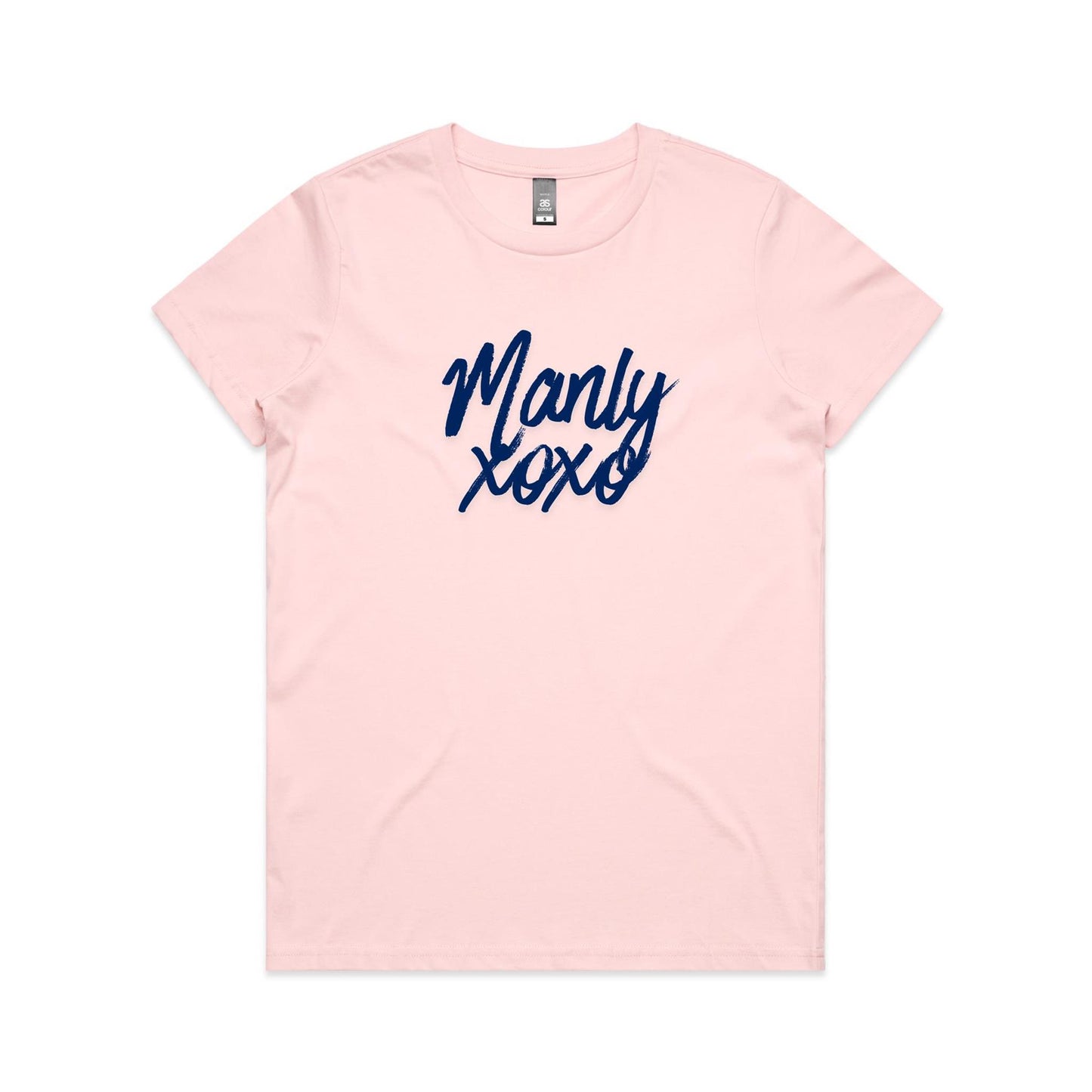 Lost Manly Manly xoxo Custom Logo Manly xoxo Edition AS Colour Women's Maple Tee