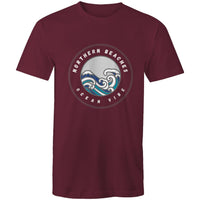 Northern Beaches Ocean Vibe custom logo printed on AS Colour Staple - Mens T-Shirt 