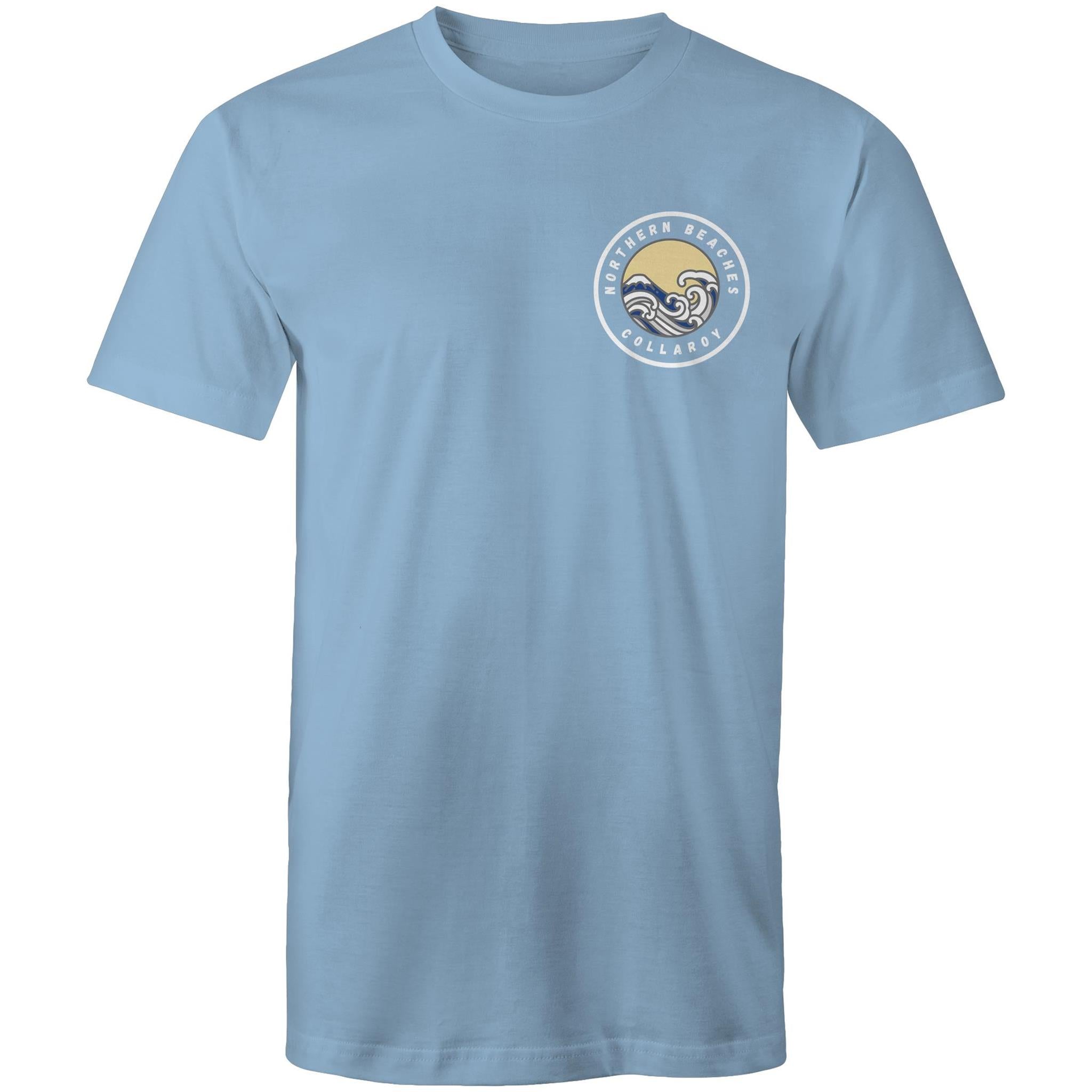 AS Colour Staple - Mens T-Shirt Northern Beaches Collaroy custom logo front and back Ogo Merch