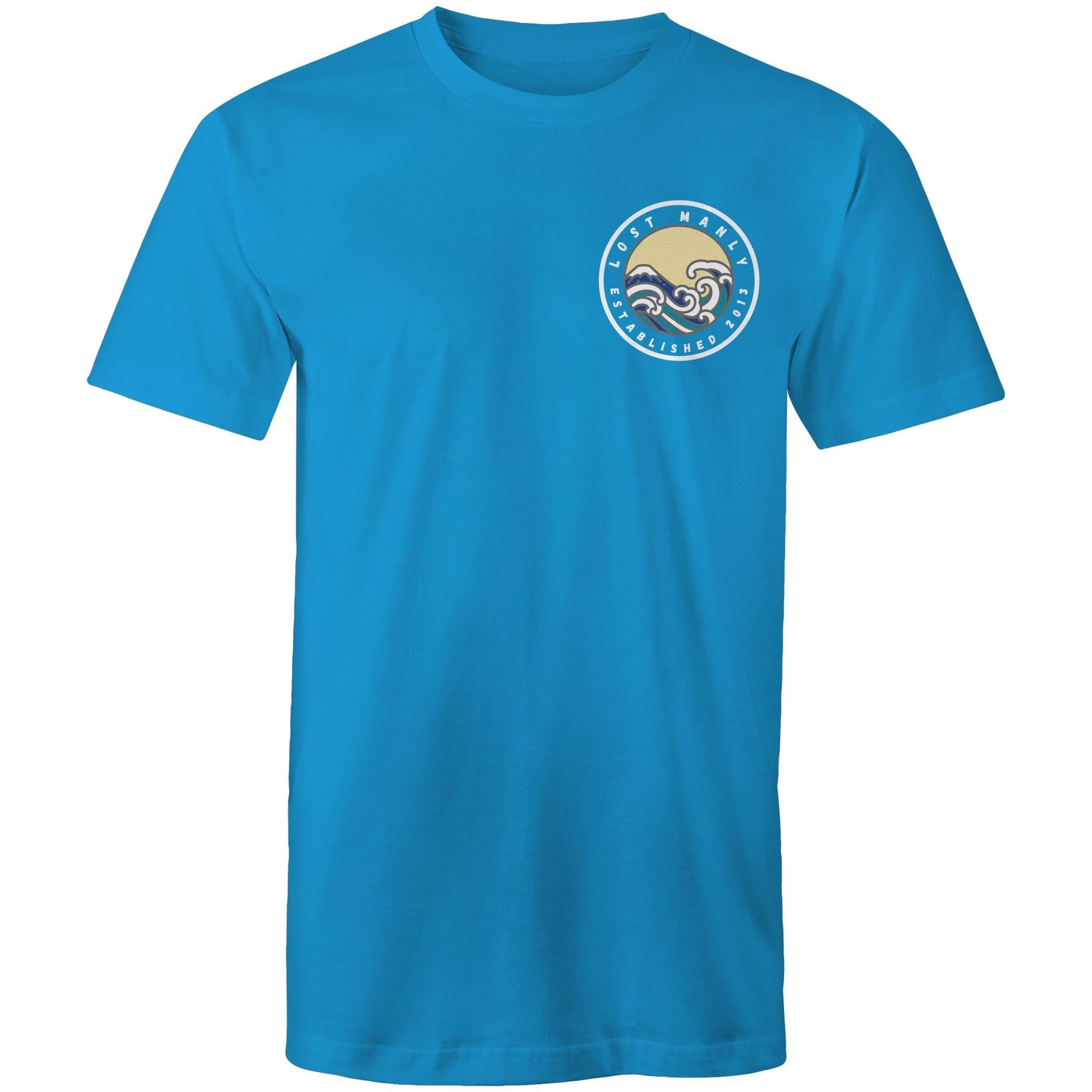 Lost Manly Northern Beaches Sydney Australia Printed Logo T-Shirt Ogo Merch