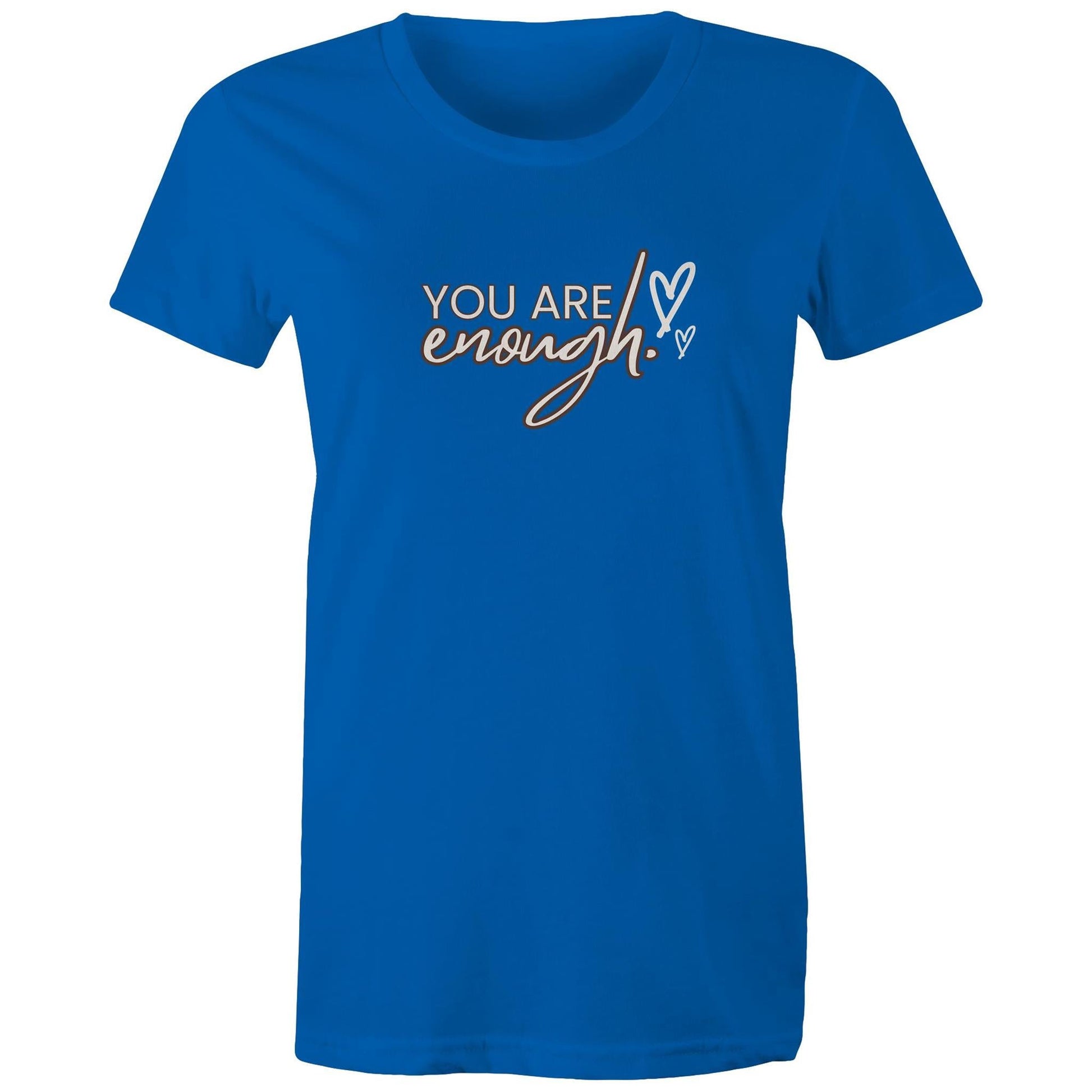 Women's Maple Tee You are Enough Print 