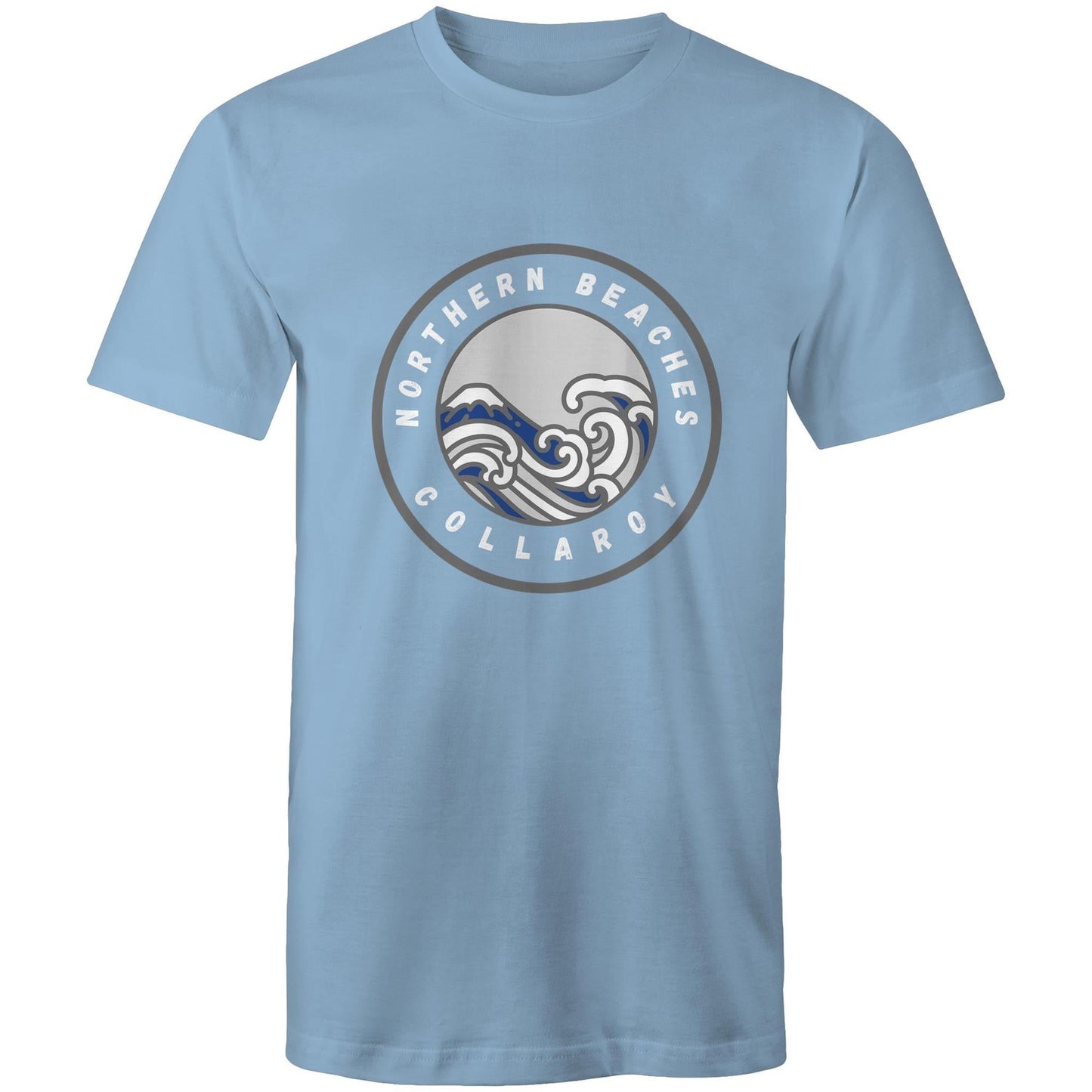 AS Colour Staple - Mens T-Shirt Northern Beaches Collaroy custom logo front Ogo Merch
