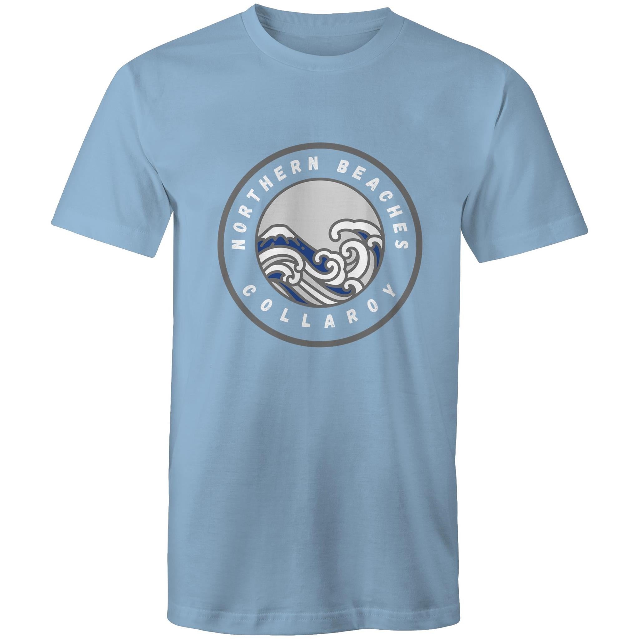 AS Colour Staple - Mens T-Shirt Northern Beaches Collaroy custom logo front Ogo Merch