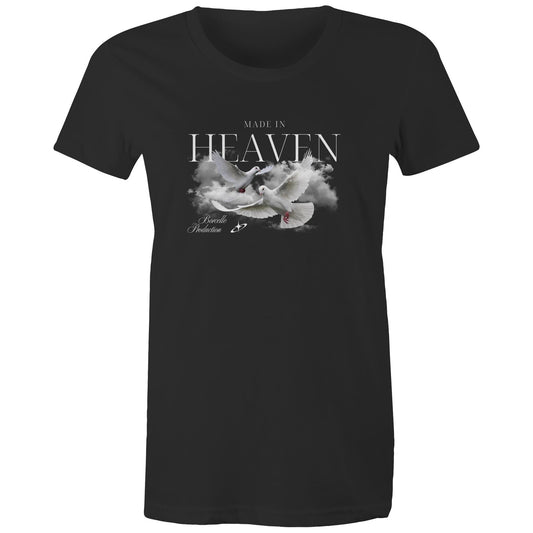 Women's Maple Tee Made in Heaven Print 