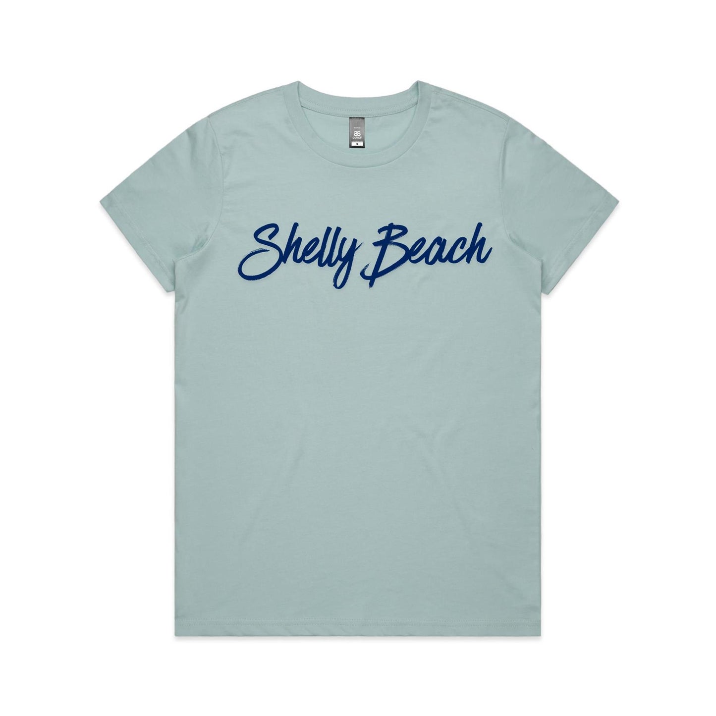Lost Manly Custom Shelly Beach Logo Edition AS Colour Women's Maple Tee - Lost Manly Shop
