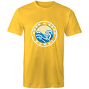 Born n Bred Bondi custom logo printed on AS Colour Staple - Mens T-Shirt 