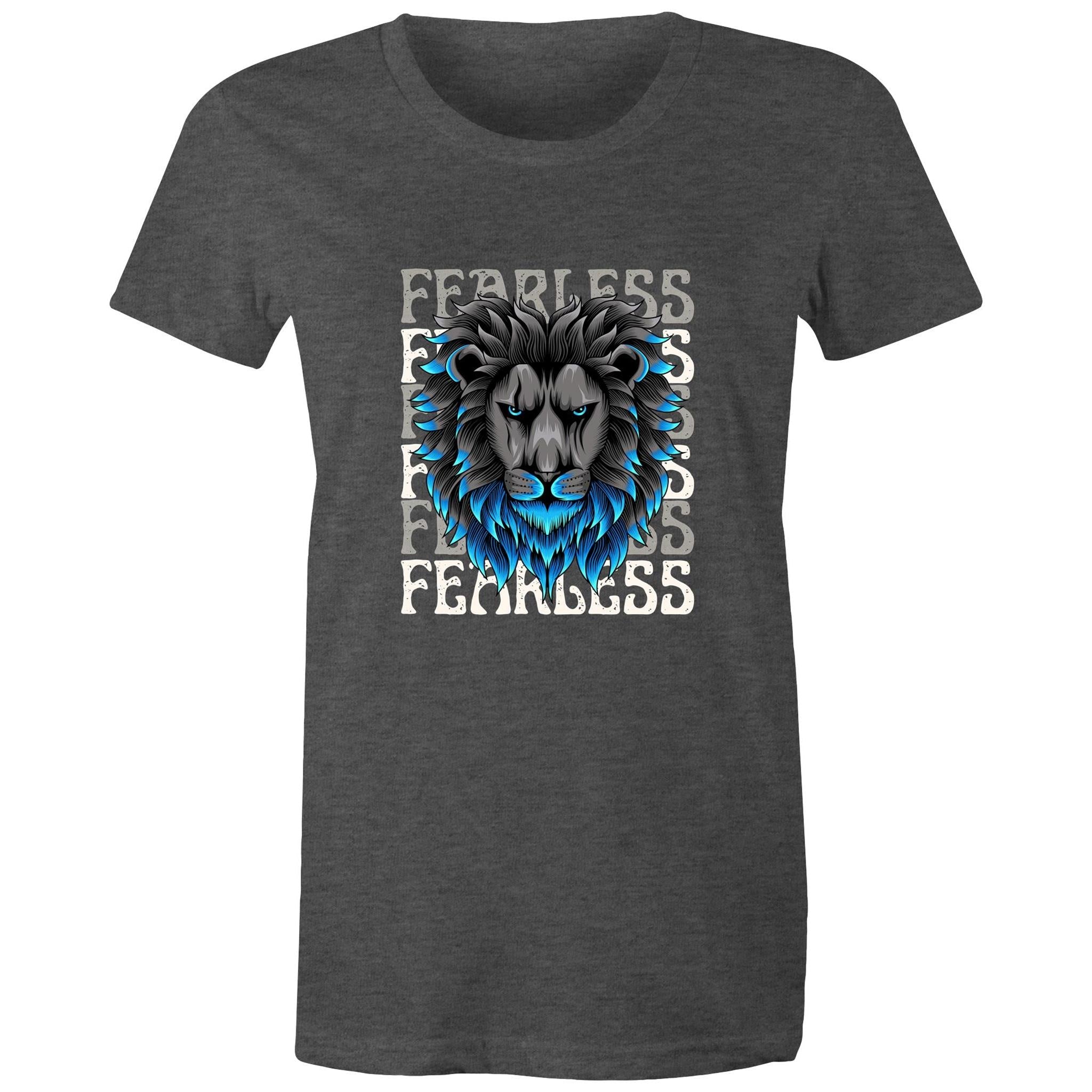 Women's Maple Tee Fearless Print 