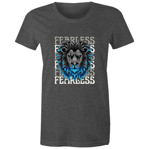 Women's Maple Tee Fearless Print 