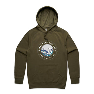 SYDNEY Australia custom logo printed on AS Colour - Supply Hood Ogo Merch