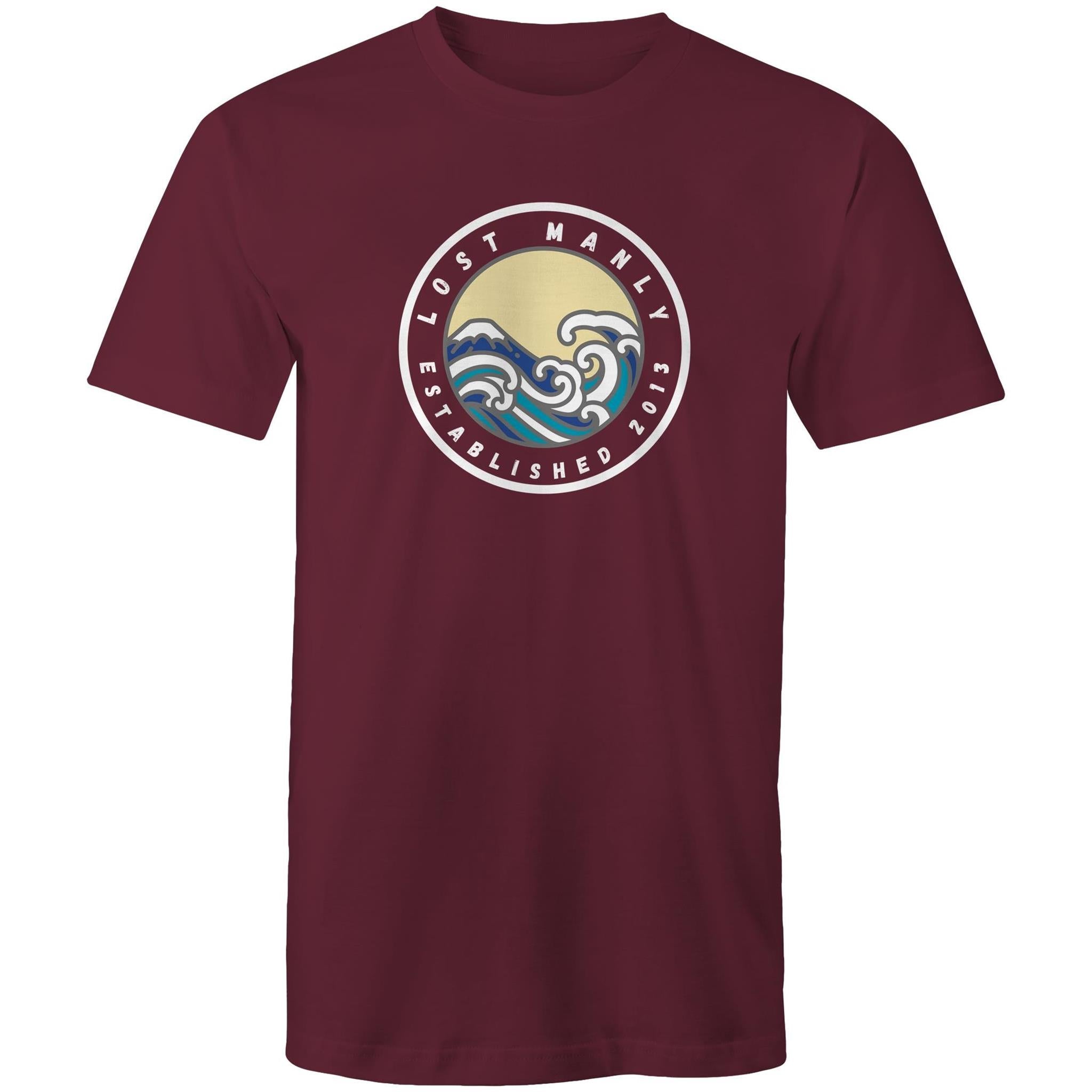 Lost Manly Northern Beaches Sydney Australia Printed Logo T-Shirt Ogo Merch