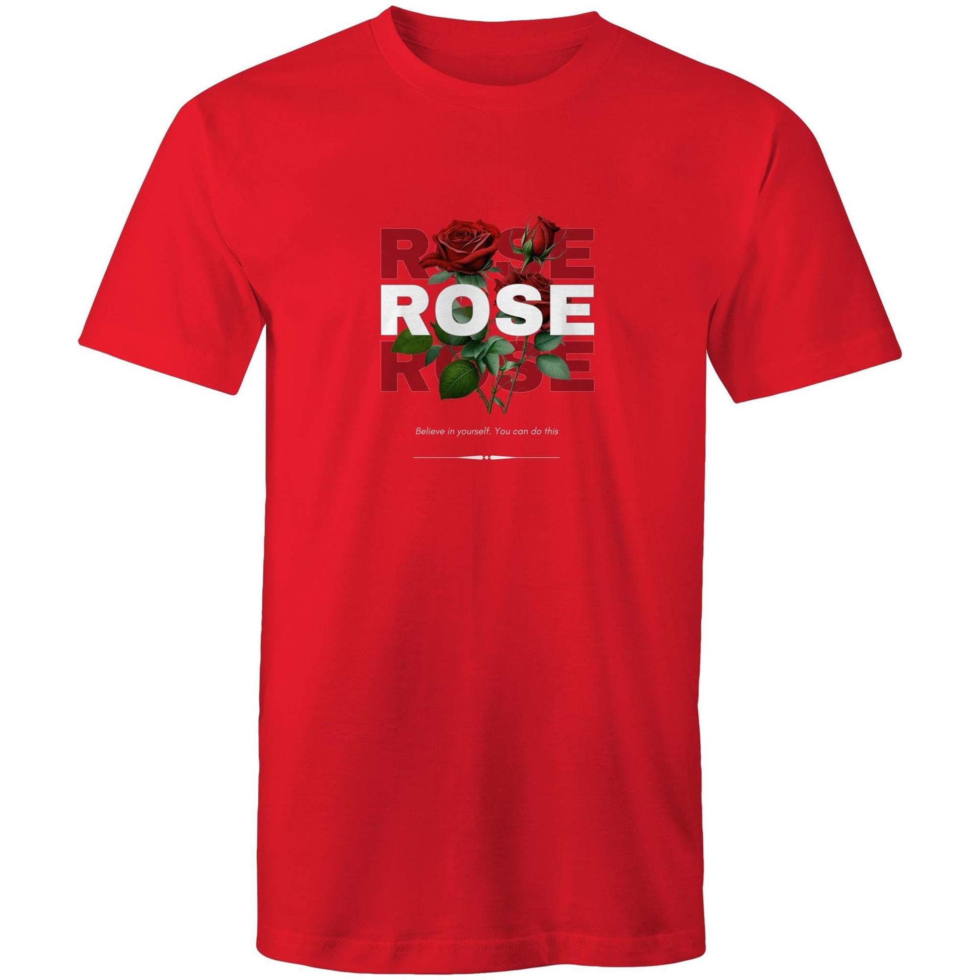 T-Shirt Rose Logo Print 