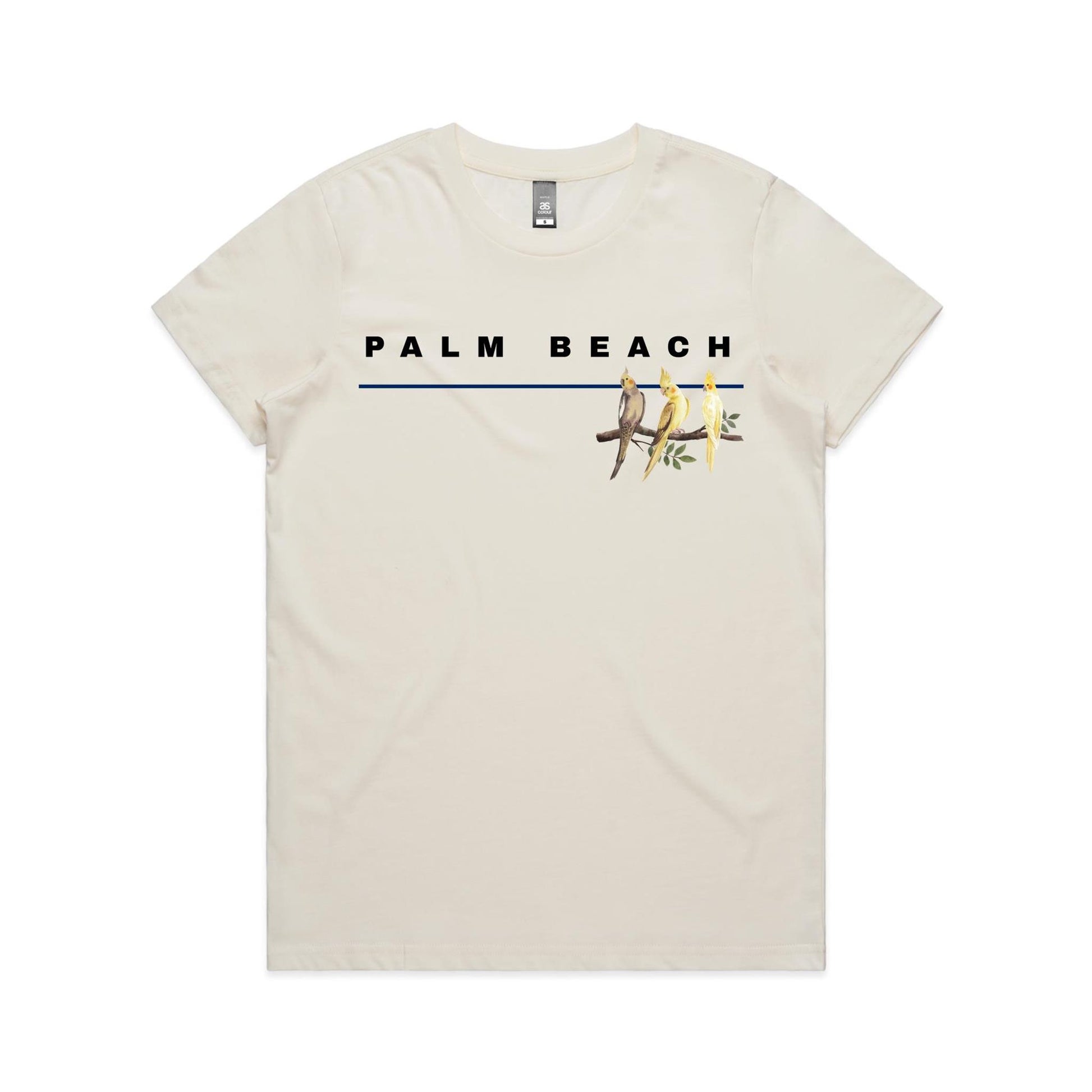 Lost Manly Custom Palm Beach Logo Edition AS Colour Women's Maple Tee - Lost Manly Shop