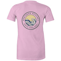 AS Colour - Women's Maple Tee South Curl Curl logo on change logo with our personalisation option - Lost Manly Shop