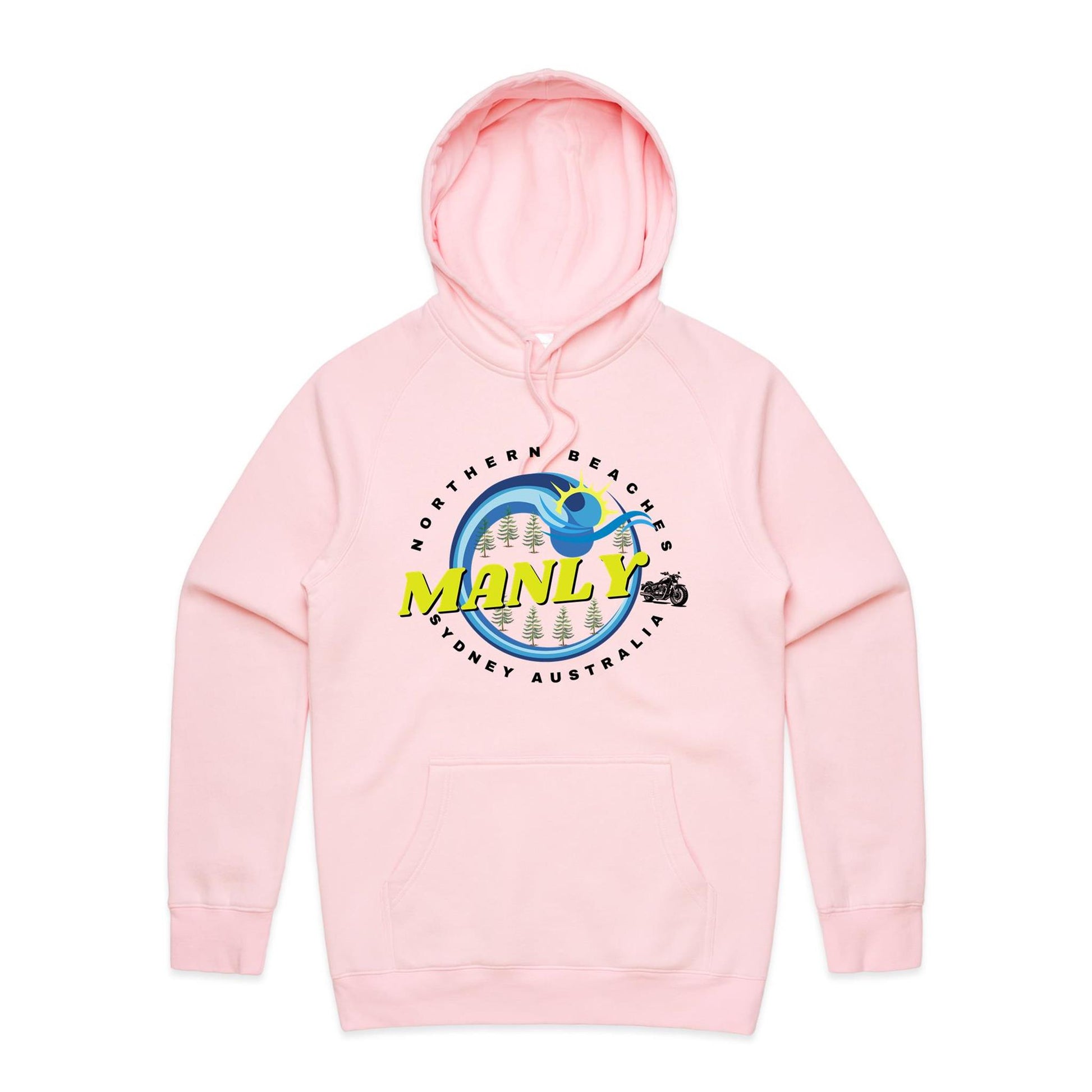 Lost Manly custom logo The Manly Barry AS Colour - Supply Hood - Lost Manly Shop