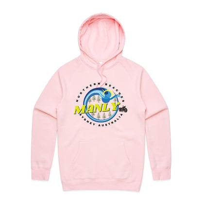 Lost Manly custom logo The Manly Barry AS Colour - Supply Hood - Lost Manly Shop