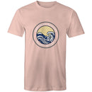 Mens Cotton T-Shirt Northern Beaches Collaroy logo - Lost Manly Shop