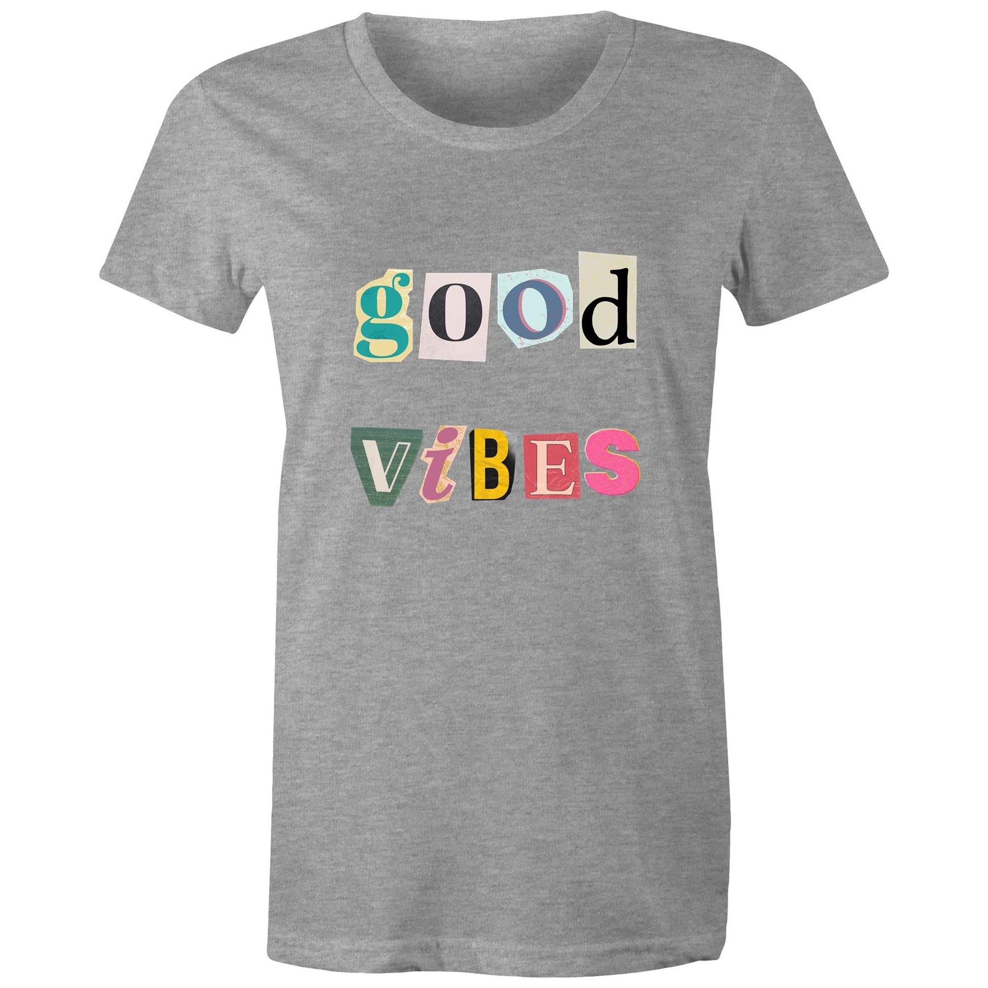 Women's Maple Tee Good Vibes 
