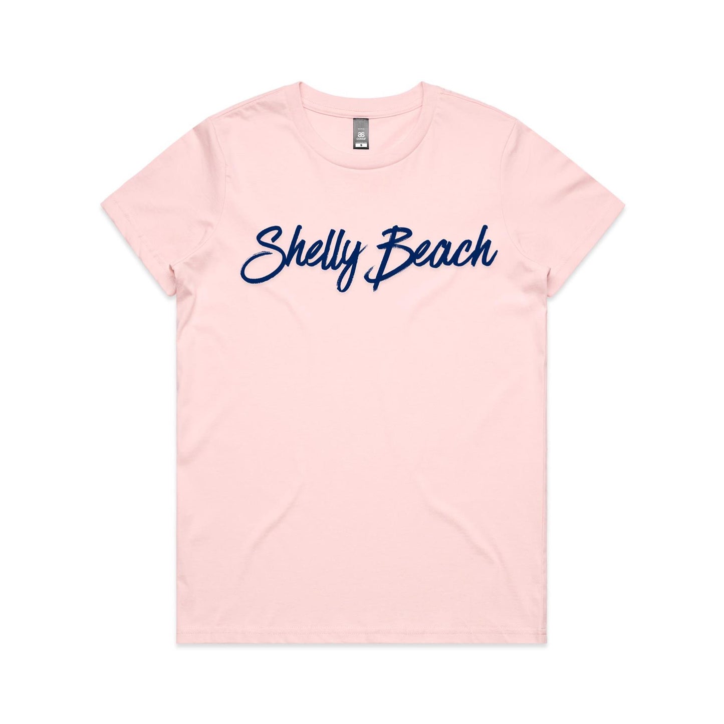 Lost Manly Custom Shelly Beach Logo Edition AS Colour Women's Maple Tee - Lost Manly Shop