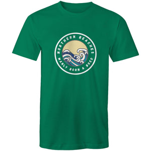 Manly Born n Bred Northern Beaches Sydney Australia Printed Logo T-Shirt Ogo Merch