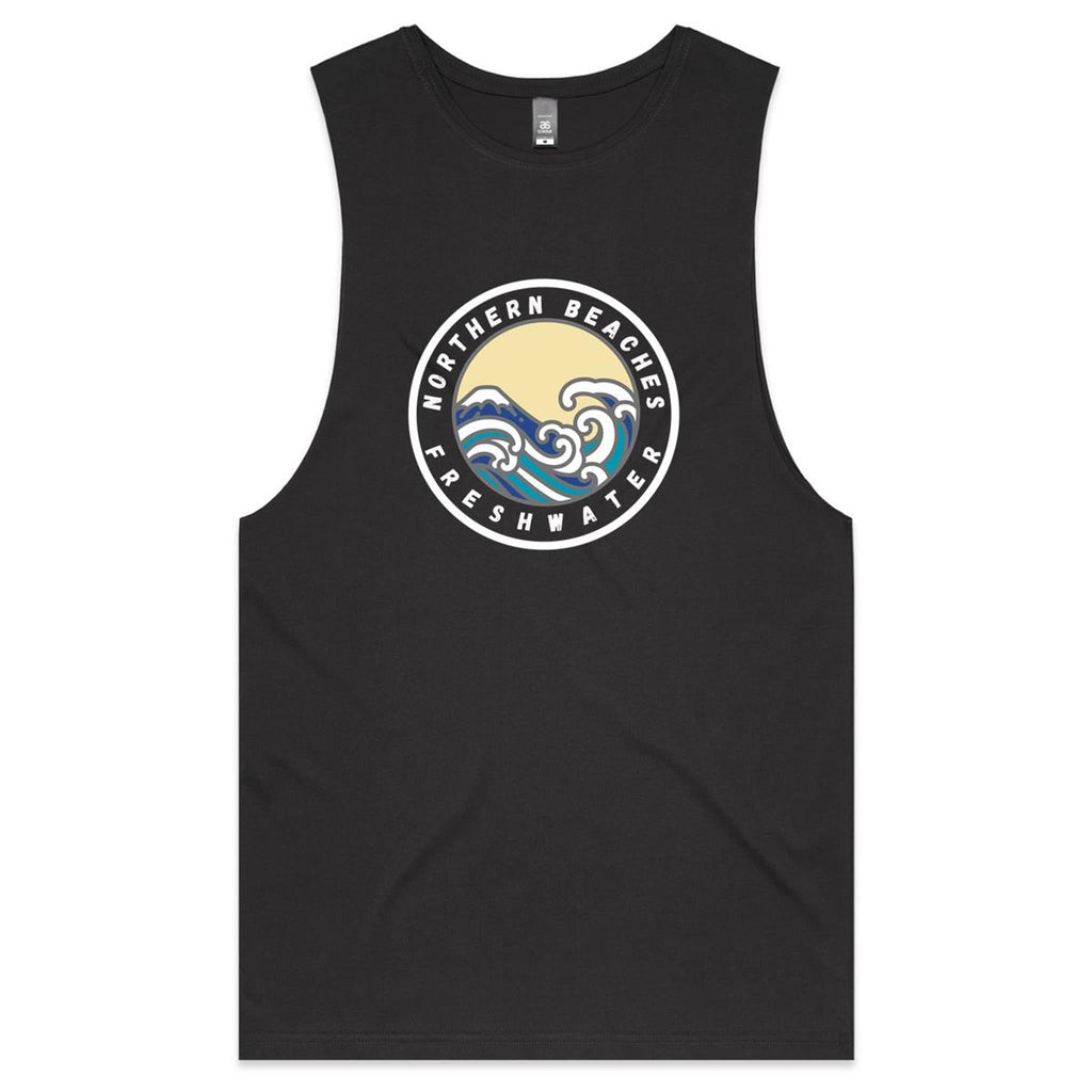 Fairlight Northern Beaches Sydney Australia Printed logo Tank Ogo Merch