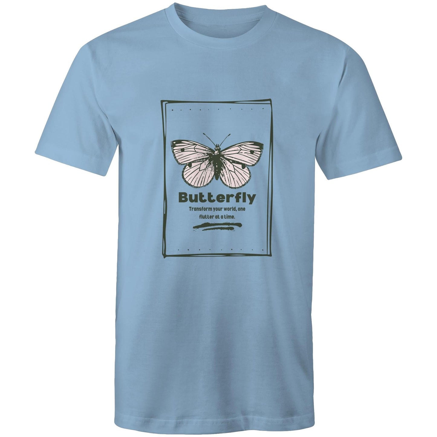 Mens T-Shirt Butterfly custom logo 