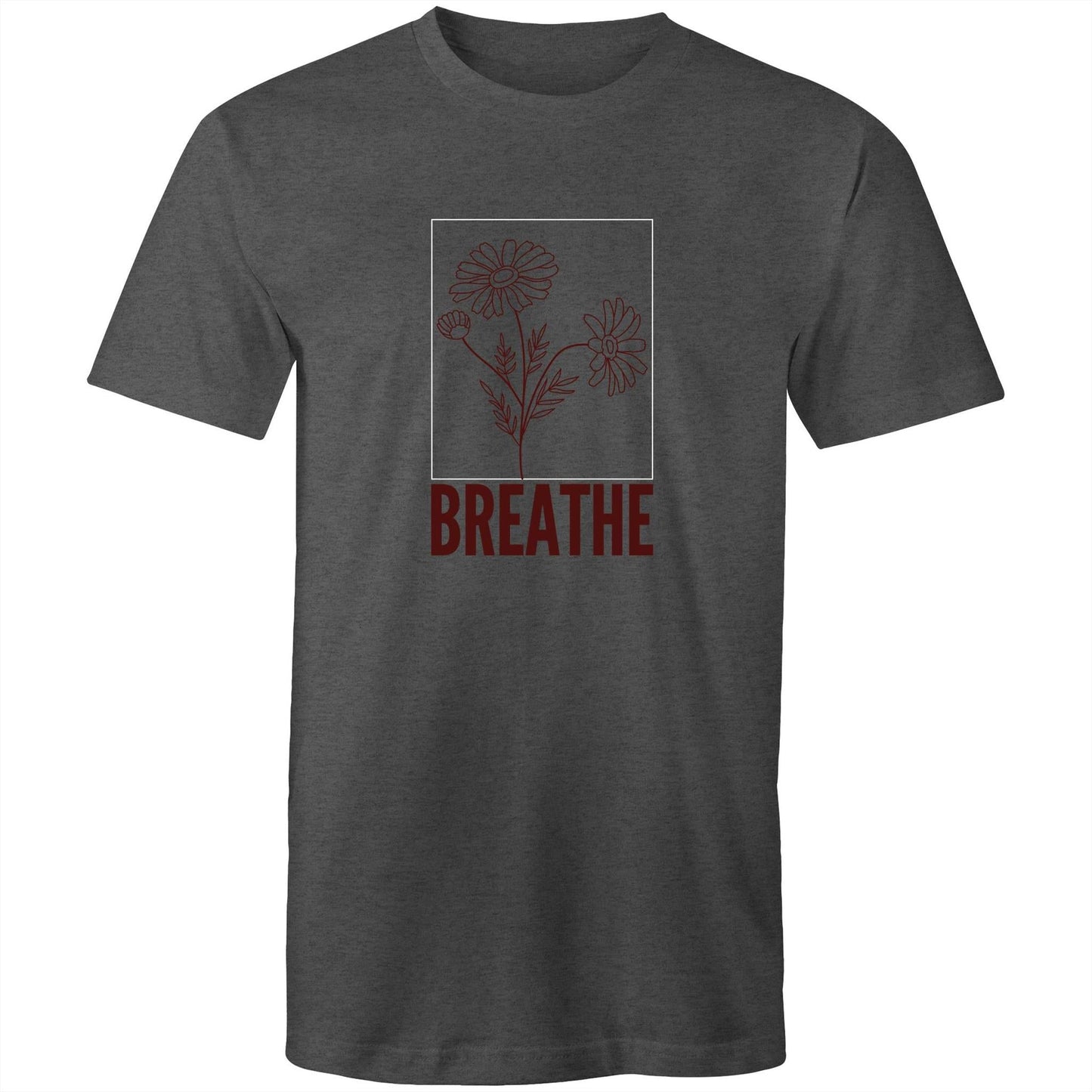 Mens T-Shirt Breathe custom logo 