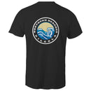 Bondi Born n Bred / Bilgola custom logos printed on AS Colour Staple - Mens T-Shirt 