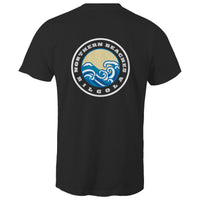 Bondi Born n Bred / Bilgola custom logos printed on AS Colour Staple - Mens T-Shirt 