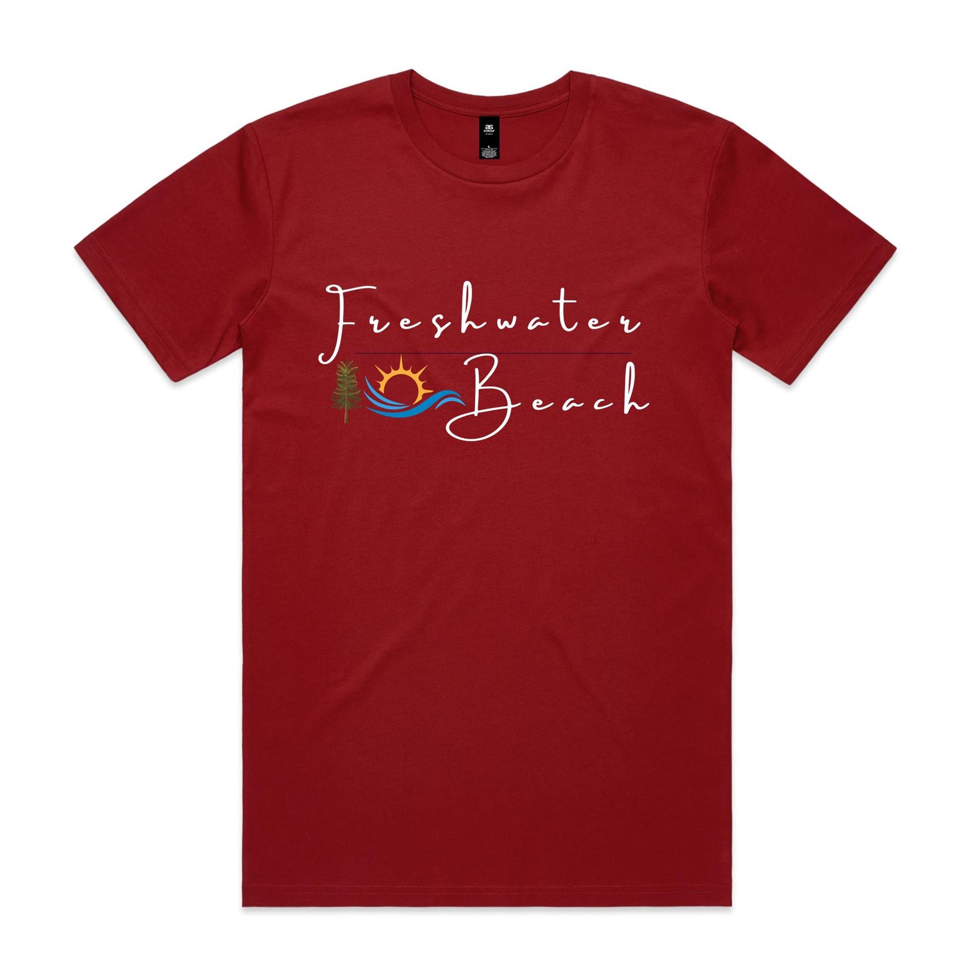 Freshwater Beach Logo Collection Comfy Cotton Tee - Lost Manly Shop