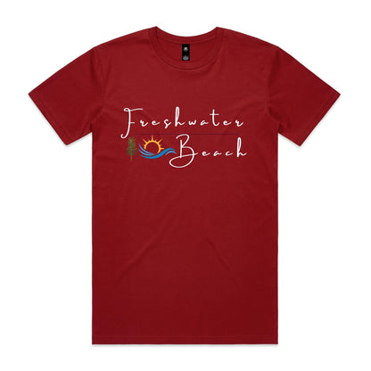 Freshwater Beach Logo Collection Comfy Cotton Tee - Lost Manly Shop