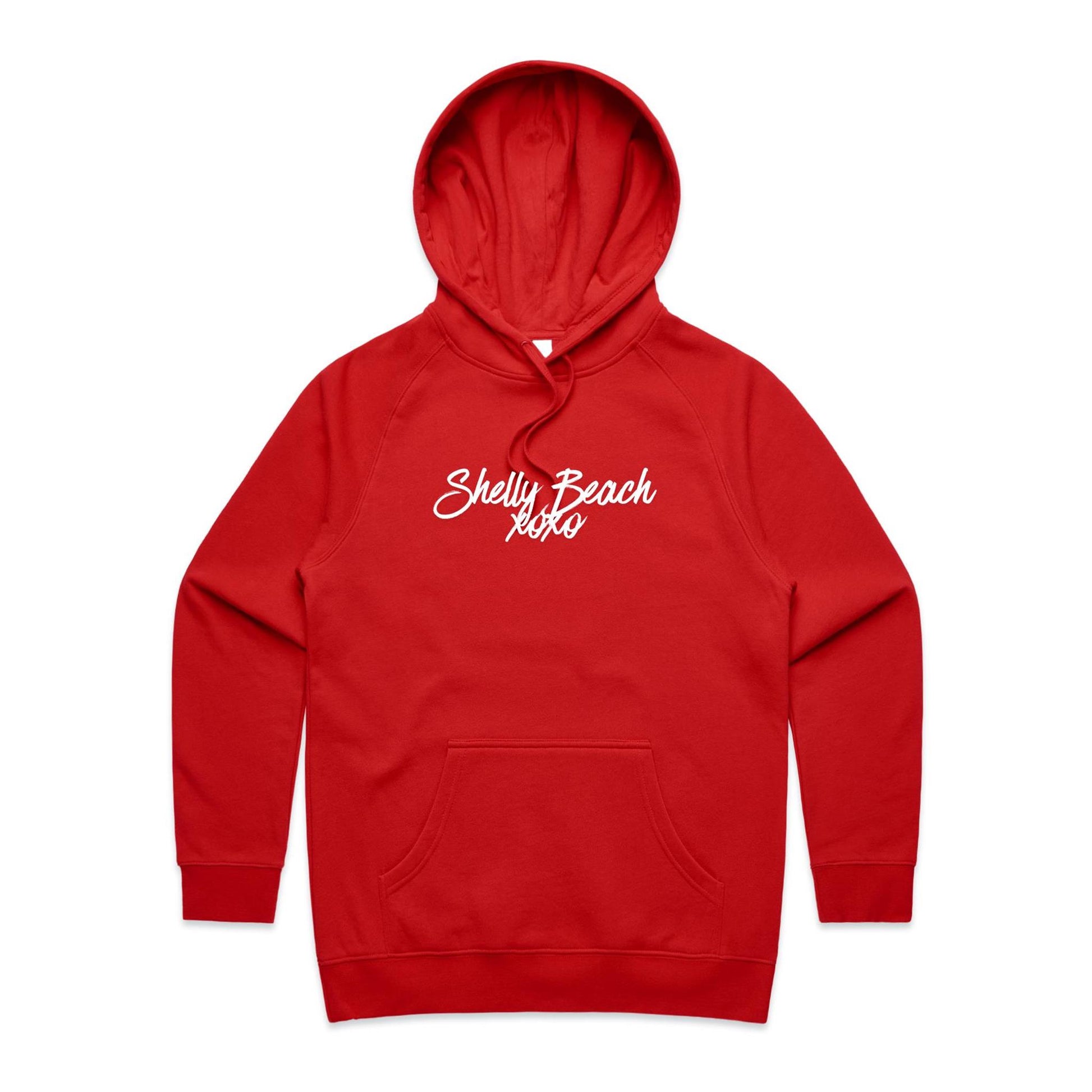 Lost Manly Woman's Hoodie Shelly Beach xoxo custom logo edition - Lost Manly Shop