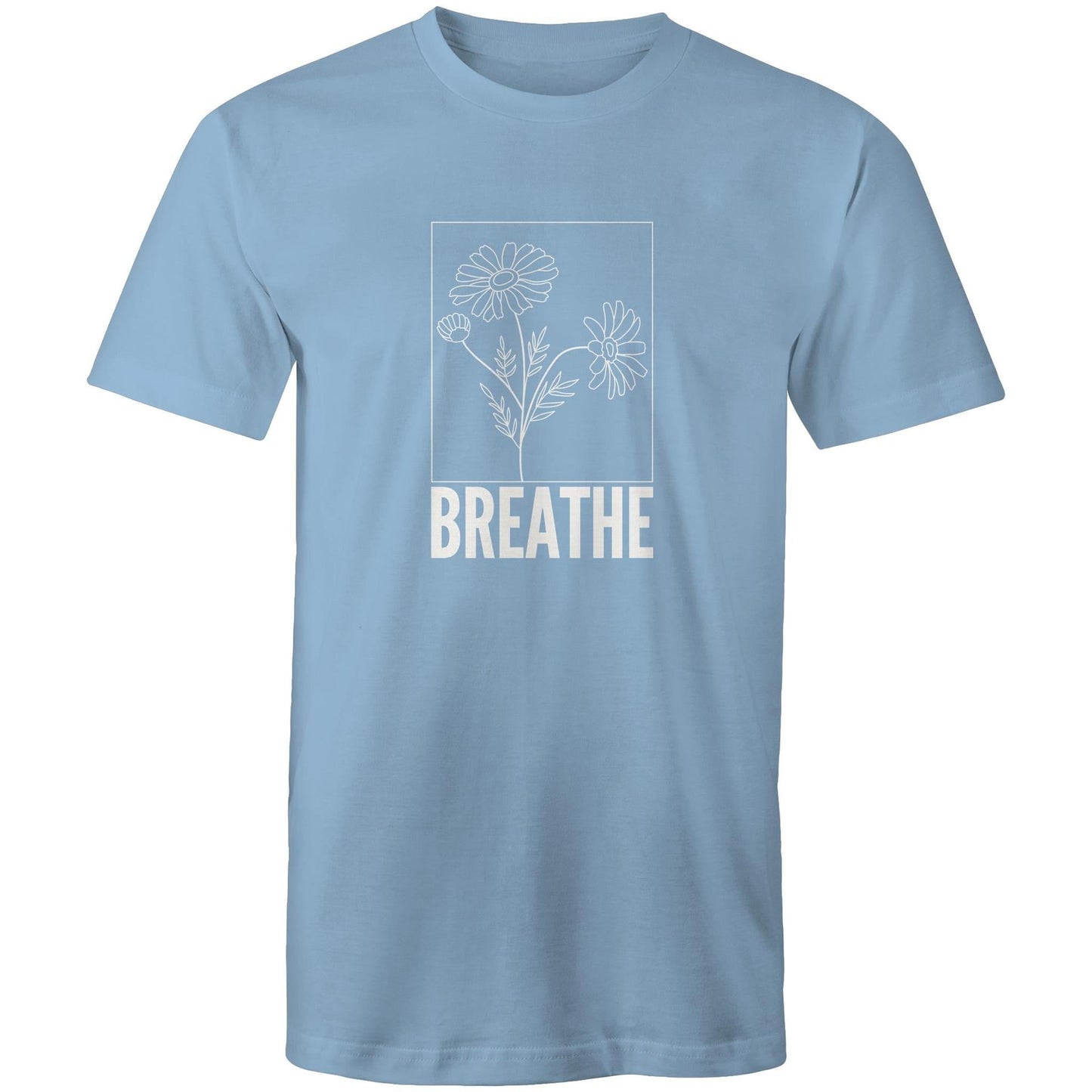 Mens T-Shirt Breathe custom logo 
