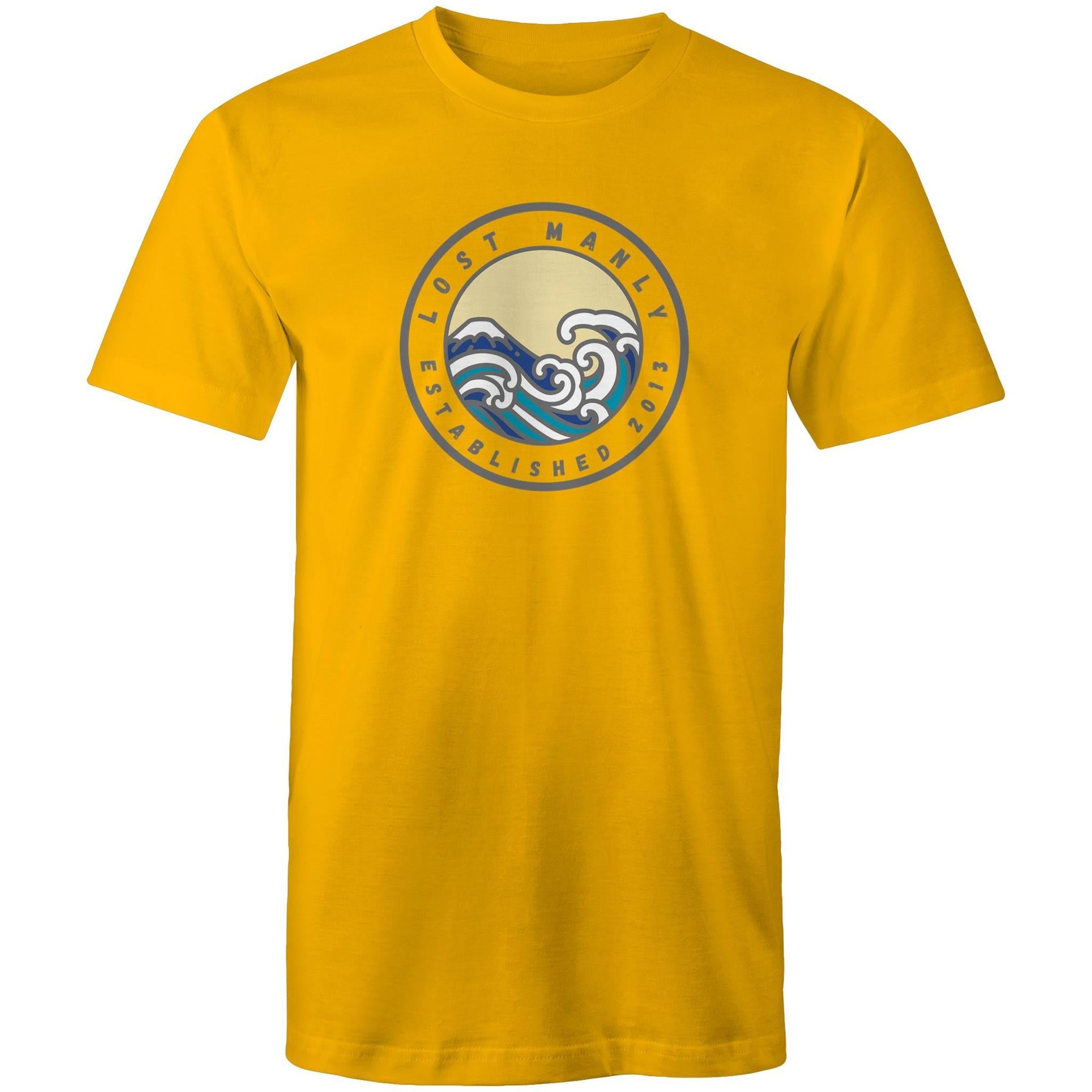 Lost Manly Northern Beaches Sydney Australia Printed Logo T-Shirt Ogo Merch