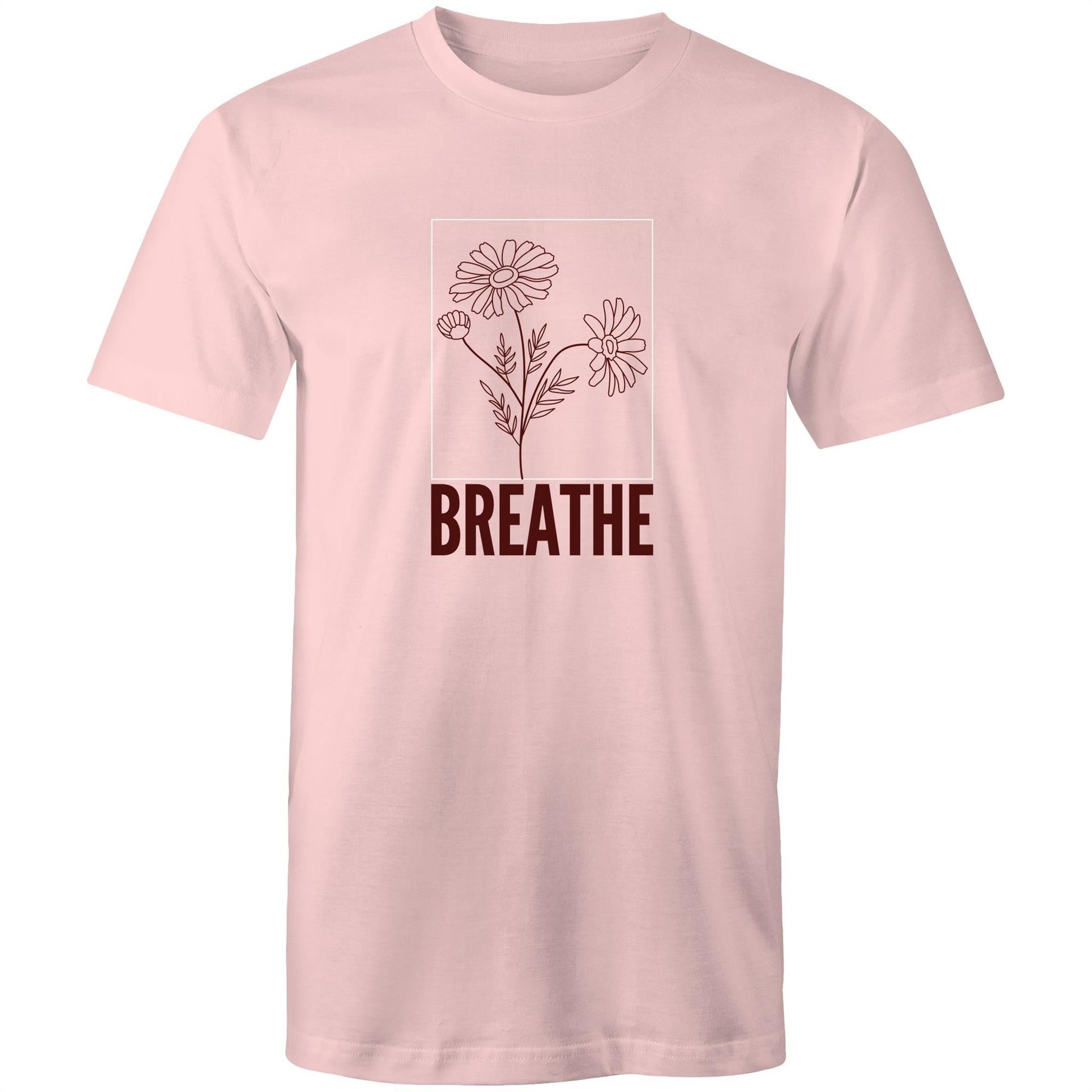 Mens T-Shirt Breathe custom logo 