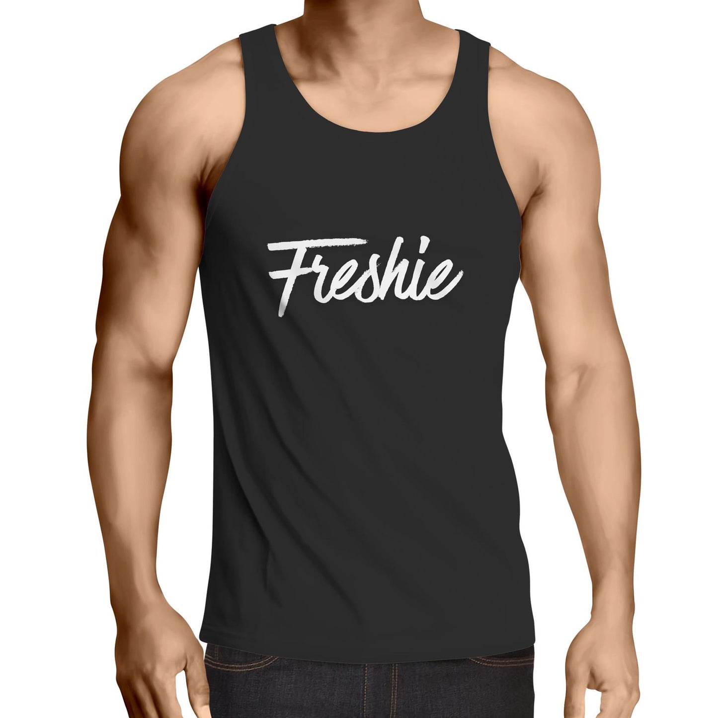 AS Colour Lowdown - Mens Singlet Top - Lost Manly Shop