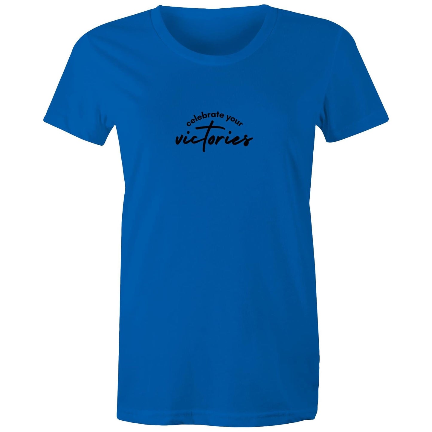 Women's Maple Tee Celebrate your Victories 