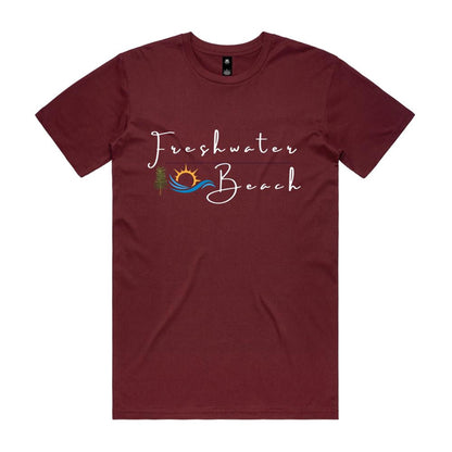 Freshwater Beach Logo Collection Comfy Cotton Tee - Lost Manly Shop